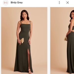 Birdy Grey Benny Dress - olive green size L